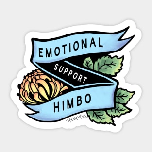 Emotional Support Himbo Sticker